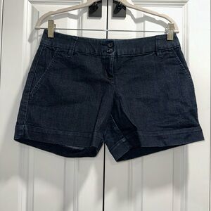 The limited denim women’s tailored shorts